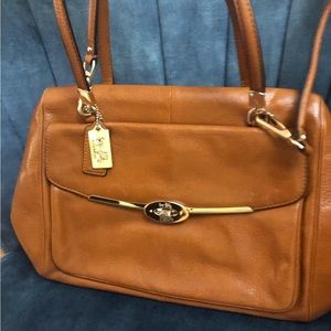 Coach Handbag. Beautiful (pre-love) bag. Color: Terracota/Brown.